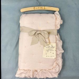 SMALL COTTAGE QUILTED BABY BLANKET